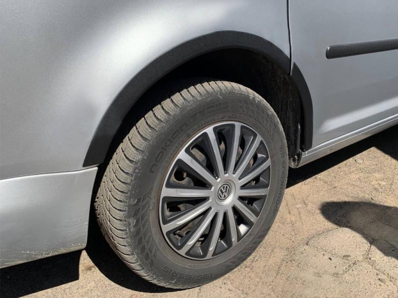 Купити Накладки на арки (чорний мат) Довга база (пластик) для Volkswagen Caddy 2010-2015 рр