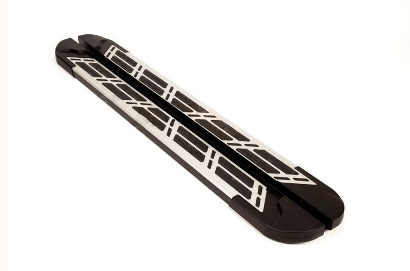 Купити Бокові пороги Sunrise (2 шт., алюм.) для Nissan Navara/NP300 2016- рр