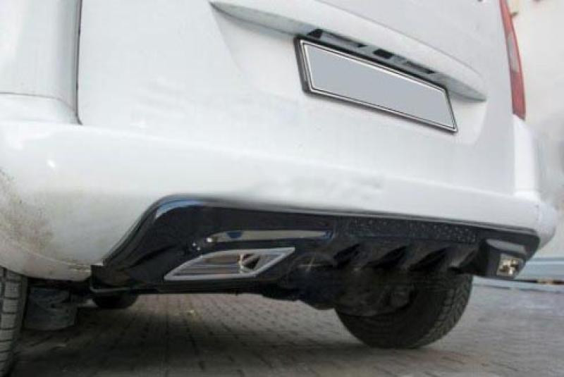 Купить Задний диффузор (под покраску) для Peugeot Partner Tepee 2008-2018 гг