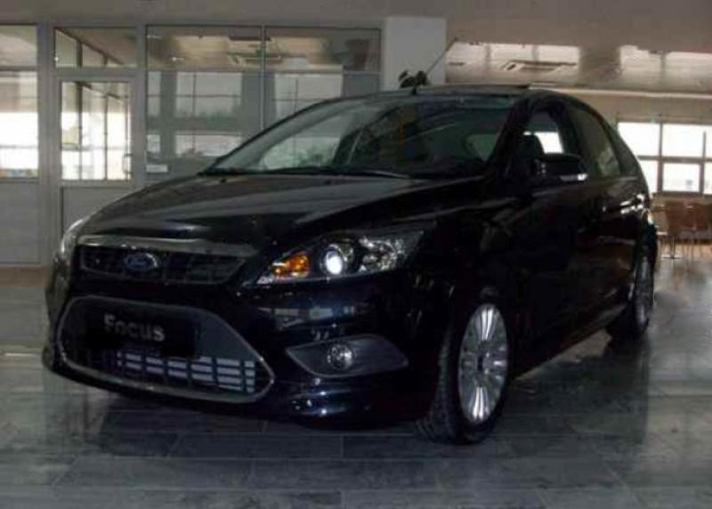 Купить Накладка на передний бампер HB (под покраску) для Ford Focus II 2008-2011 гг