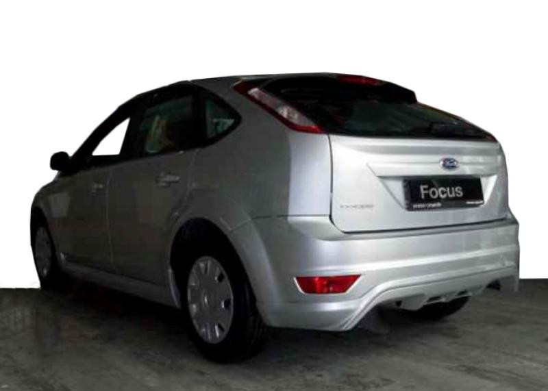 Купить Накладка на задний бампер HB (под покраску) для Ford Focus II 2005-2008 гг