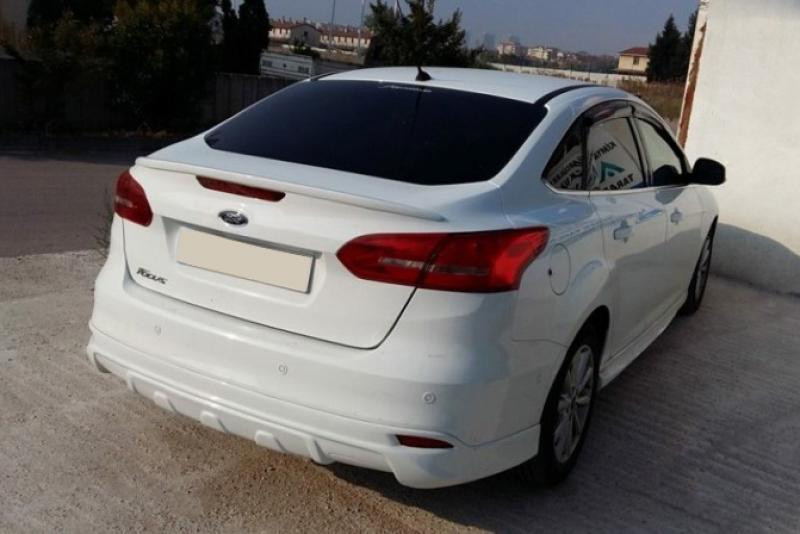 Купить Накладка на задний бампер Sedan 2015-2025 (под покраску) для Ford Focus III