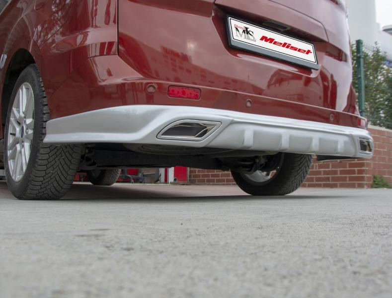 Купить Задняя накладка (под покраску) для Ford Courier 2014-2023 гг