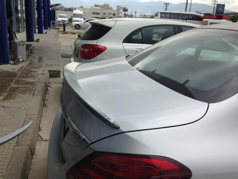 Купити Спойлер Meliset (під фарбування) для Mercedes C-сlass W205 2014-2021рр
