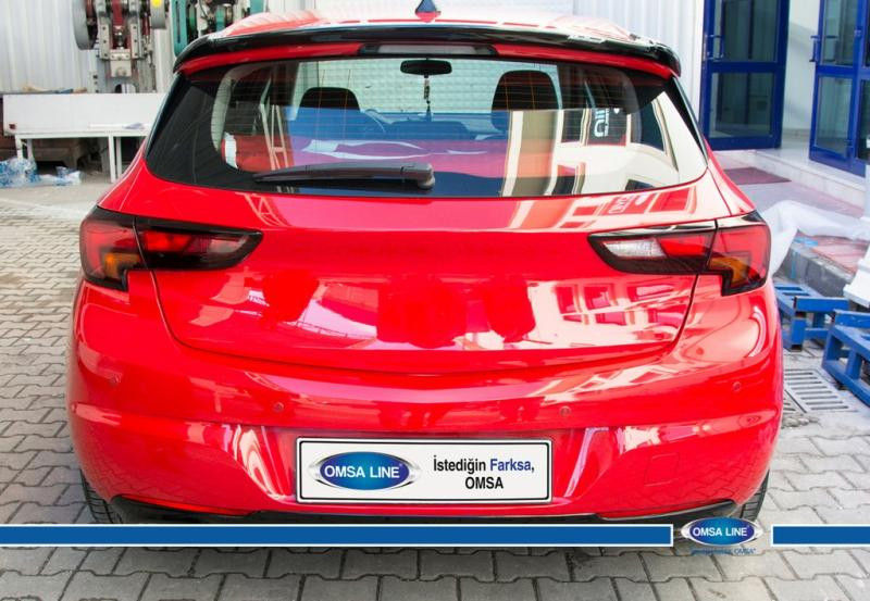 Купити Спойлер HB (під фарбування) для Opel Astra K 2016-2021 рр