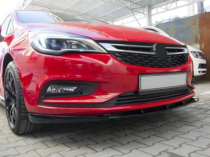Купити Передня нижня накладка HB (під фарбування) для Opel Astra K 2016-2021 рр