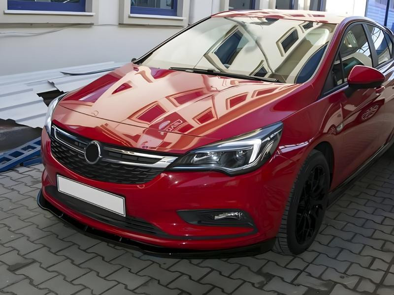 Купити Передня нижня накладка HB (під фарбування) для Opel Astra K 2016-2021 рр