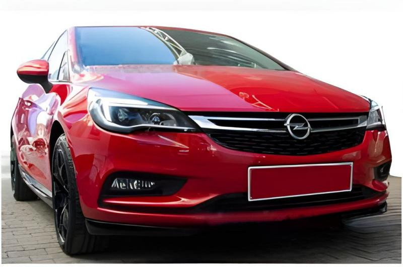 Купити Передня нижня накладка HB (під фарбування) для Opel Astra K 2016-2021 рр