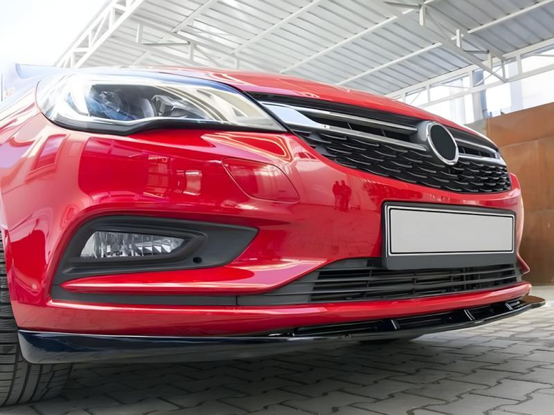 Купити Передня нижня накладка HB (під фарбування) для Opel Astra K 2016-2021 рр