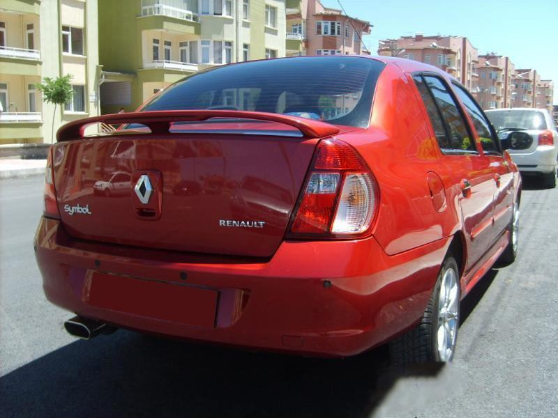 Купити Спойлер Sedan (під фарбування) для Renault Symbol 1999-2008 рр