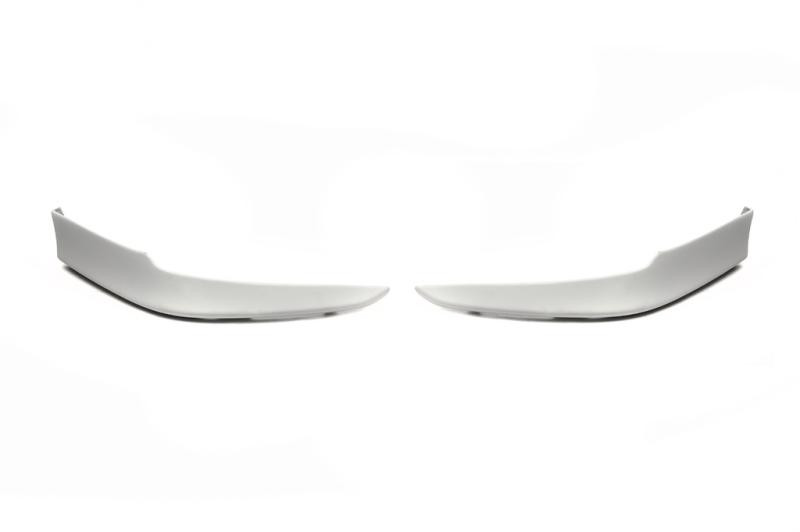 Купить Накладка на передний бампер (под покраску) для Toyota Corolla 2007-2013 гг