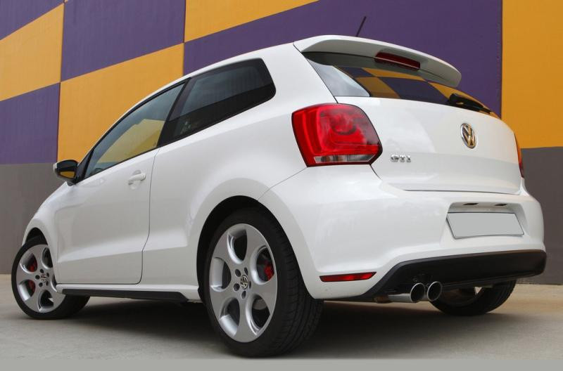 Купити Спойлер Meliset (HB, під фарбування) для Volkswagen Polo 2010-2017 рр