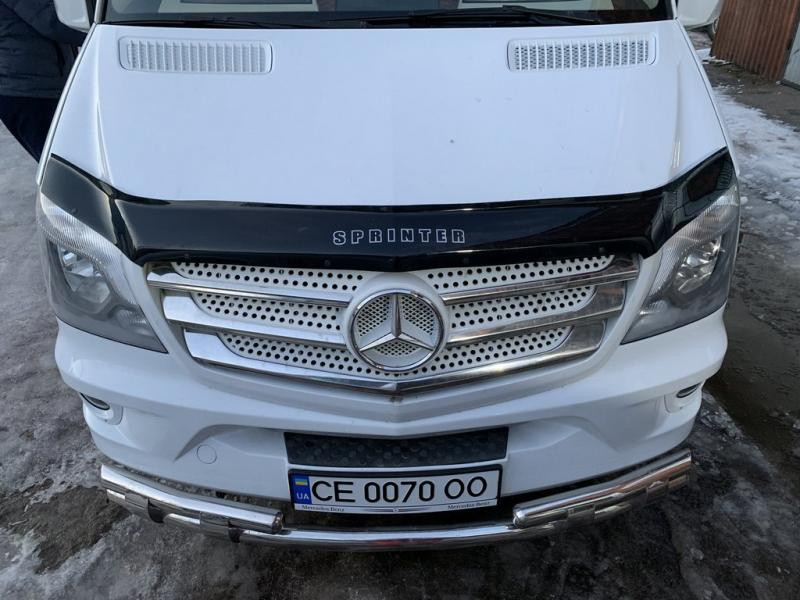 Купити Передня нижня дуга Shark (нерж.) 2006-2013 для Mercedes Sprinter W906 рр