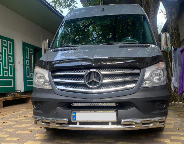 Купить Передняя нижняя дуга Shark (нерж.) 2013-2025 для Mercedes Sprinter W906