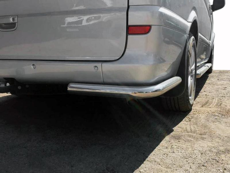 Купити Задні куточки AK003 (2 шт., нерж) Коротка база для Mercedes Vito W639 2004-2014 рр