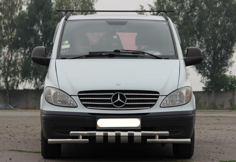 Купити Нижня Губа Shark ST015 (нерж) 2010-2015 для Mercedes Vito W639 рр