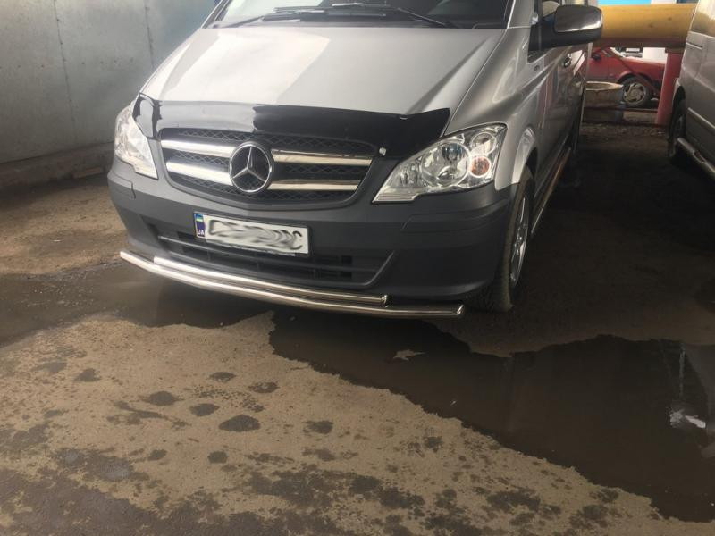 Купити Нижня Губа ST014 (нерж) 2010-2015, 60 -2025 42мм для Mercedes Vito W639 рр