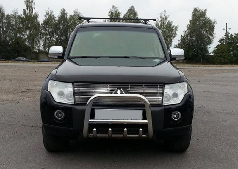 Купити Кенгурятник QT006 (нерж.) 51 мм для Mitsubishi Pajero Wagon IV