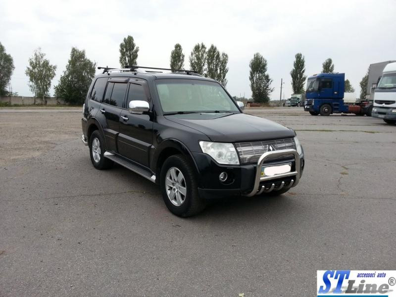 Купити Кенгурятник QT006 (нерж.) 60 мм для Mitsubishi Pajero Wagon III