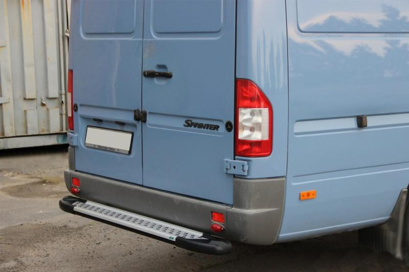 Купить Задняя дуга Allmond (алюминий) для Volkswagen Crafter 2006-2016 гг