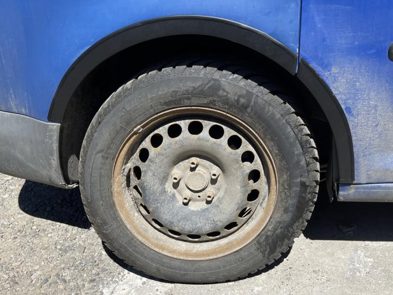 Купити Накладки на арки (чорний мат) Коротка база, 1 зсувні двері (метал) для Volkswagen Caddy 2004-2010 рр