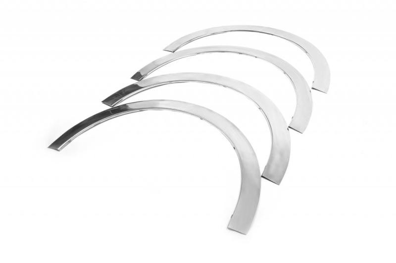 Купити Накладки на арки (2013-2017, 4 шт, нерж) для Peugeot 301