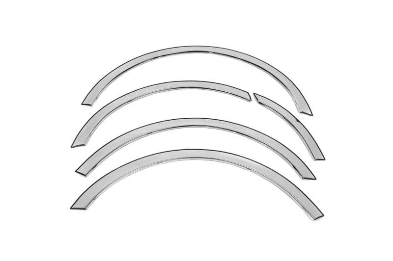 Купити Накладки на арки (нержавійка) Коротка база, 1 зсувні двері для Volkswagen Caddy 2015-2020 рр