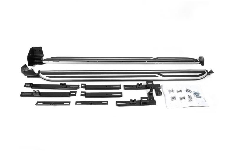 Купить Боковые пороги оригинал V1 (2 шт) для Mazda CX-5 2017- гг