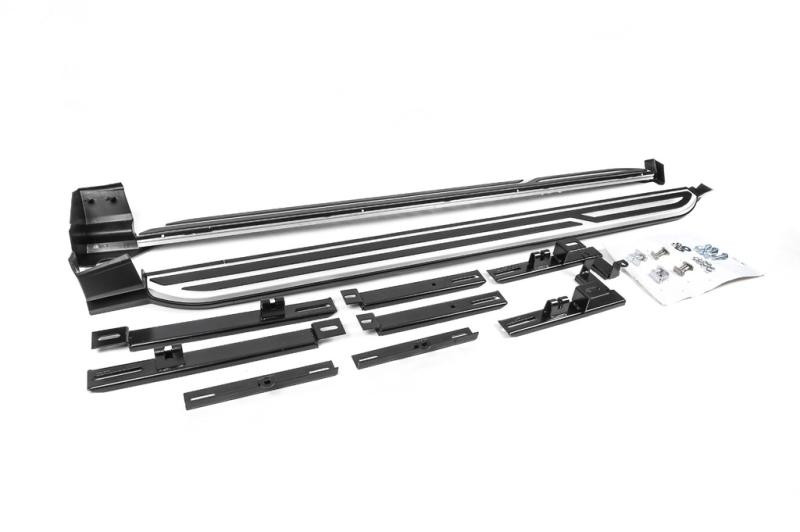 Купить Боковые пороги оригинал V1 (2 шт) для Mazda CX-5 2017- гг