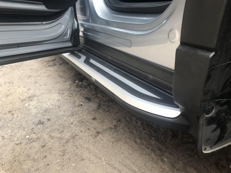 Купить Боковые пороги оригинал V1 (2 шт) для Mazda CX-5 2017- гг