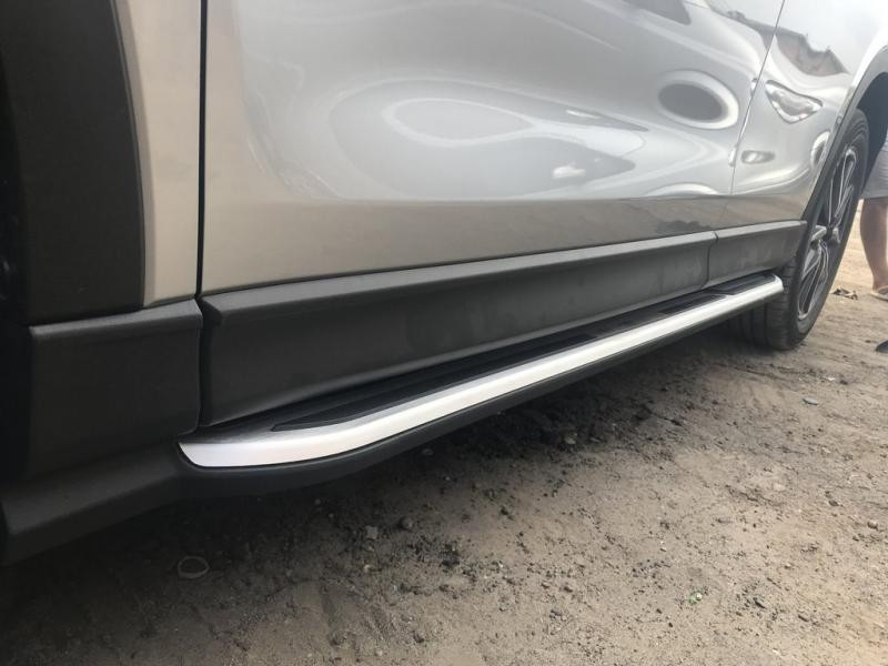 Купить Боковые пороги оригинал V1 (2 шт) для Mazda CX-5 2017- гг