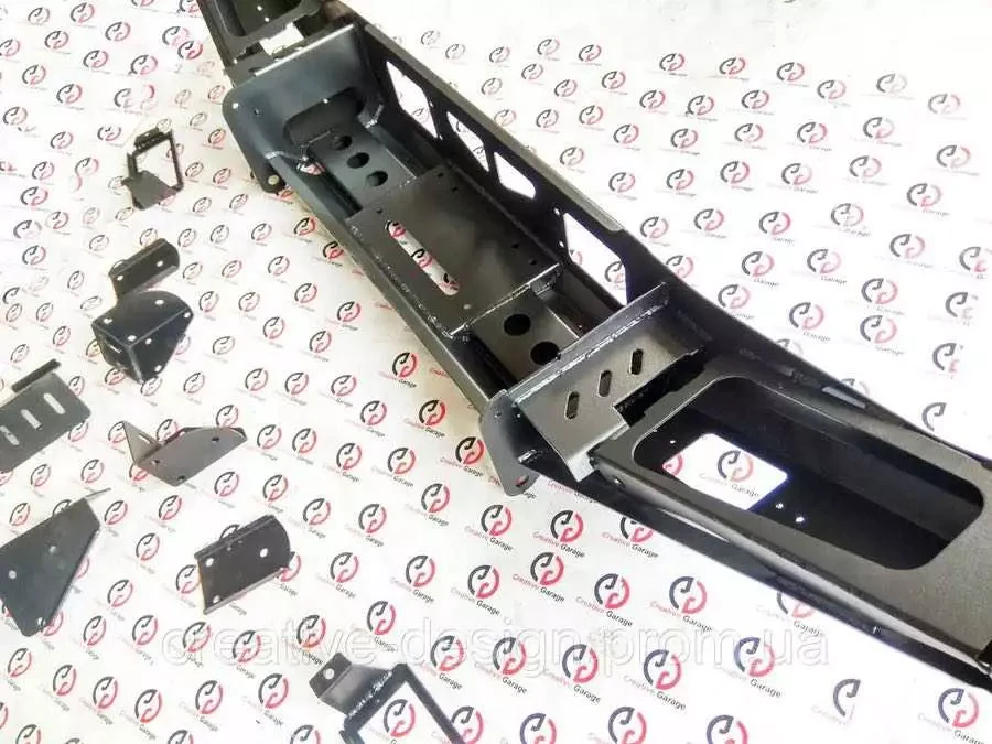 Buy Front power bumper Creativegarage for chevrolet niva