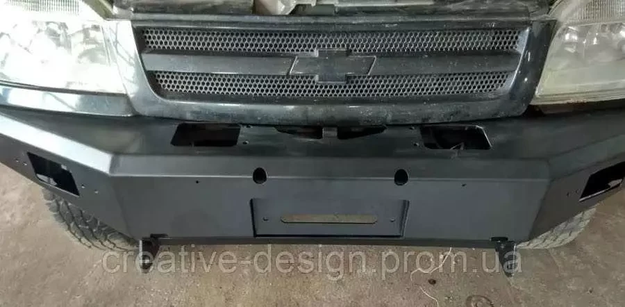 Buy Front power bumper Creativegarage for chevrolet niva