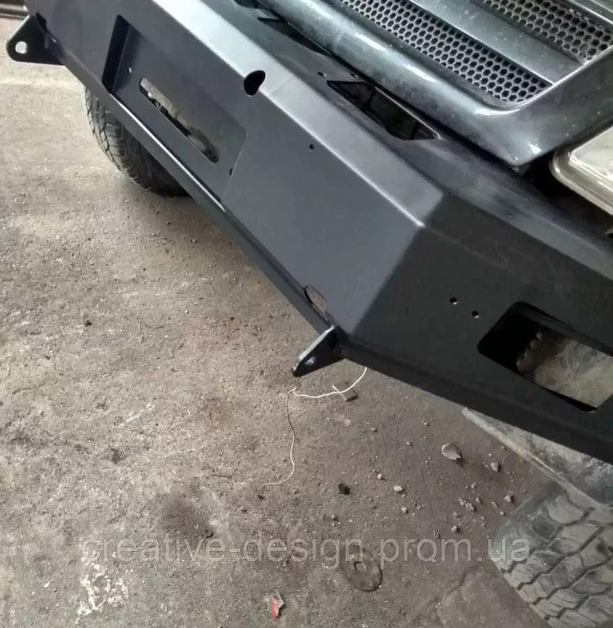 Buy Front power bumper Creativegarage for chevrolet niva