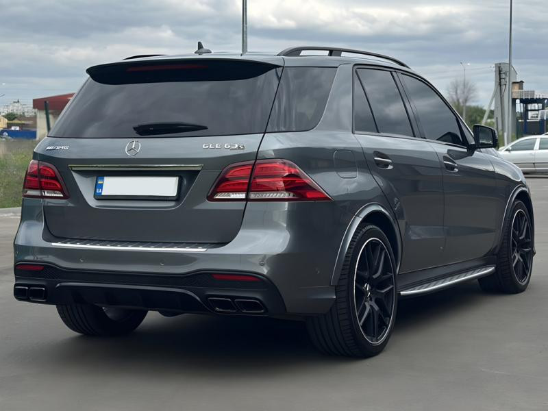 Купить Комплект обвесов GLE63 AMG (с задним диффузором) для Mercedes GLE/ML сlass W166