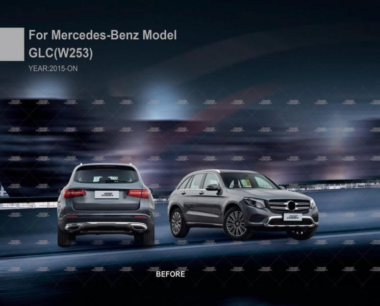 Купити Комплект обвісів 2015-2019 (AMG GLC63) для Mercedes GLC X253