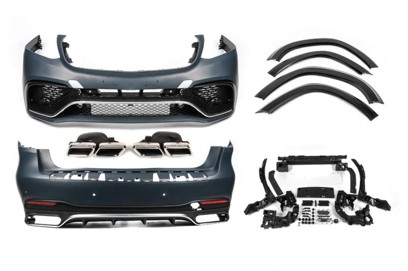 Купить Комплект обвесов с полным бампером AMG V1 (GLS63) для Mercedes GL/GLS сlass X166