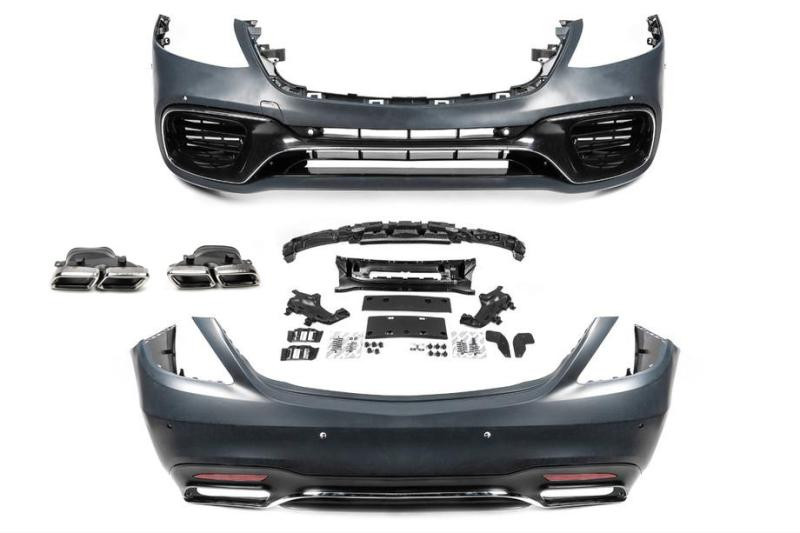 Купить Комплект обвесов S63 AMG (2018-restyling) для Mercedes S-сlass W222