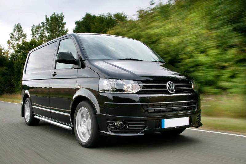 Купити Накладка на передній бампер для Volkswagen T5 2010-2015 рр