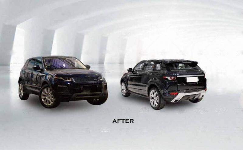 Купити Комплект рестайлінг обвісів (Dynamic) для Range Rover Evoque 2012-2018 рр