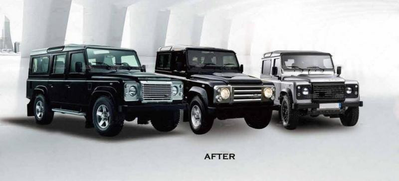 Купити Тюнінг комплект обвісів для Land Rover Defender 1986-2016 рр