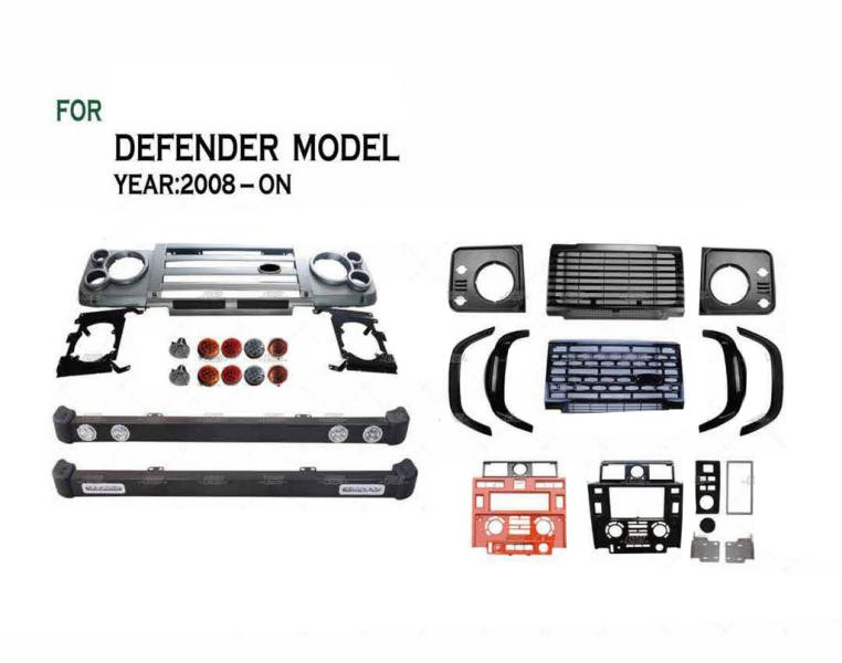 Купити Тюнінг комплект обвісів для Land Rover Defender 1986-2016 рр
