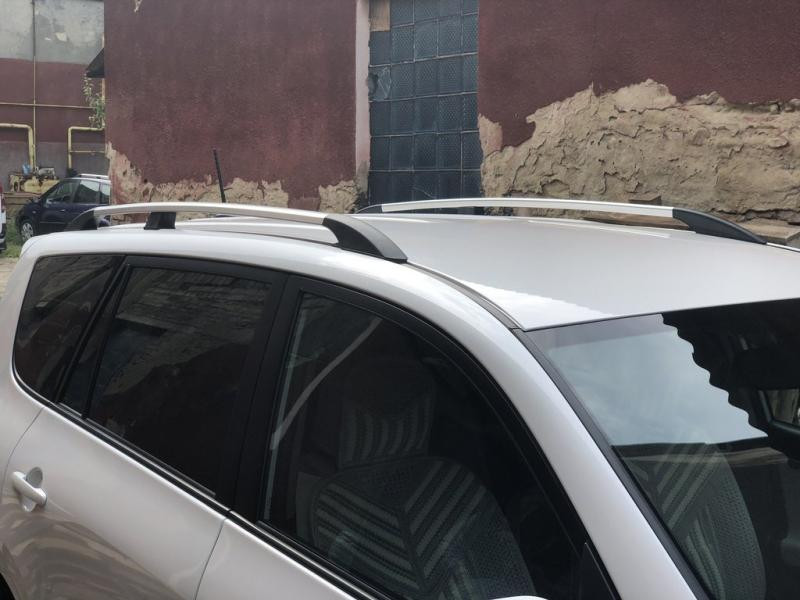 Купити Рейлінги Хром Турецькі Довга база, Металеві ніжки для Toyota Rav 4 2006-2013 рр