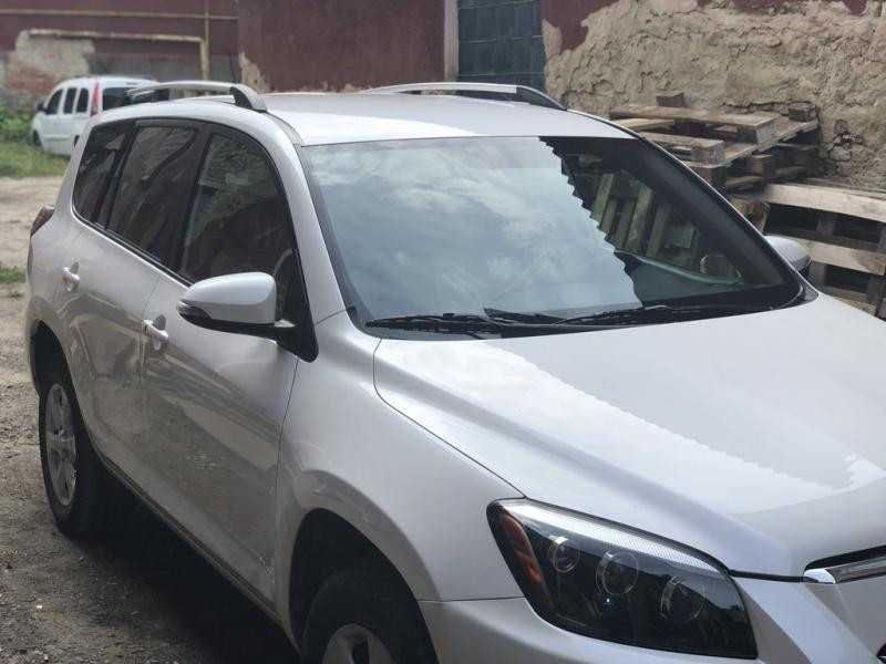 Купити Рейлінги Хром Турецькі Довга база, Металеві ніжки для Toyota Rav 4 2006-2013 рр