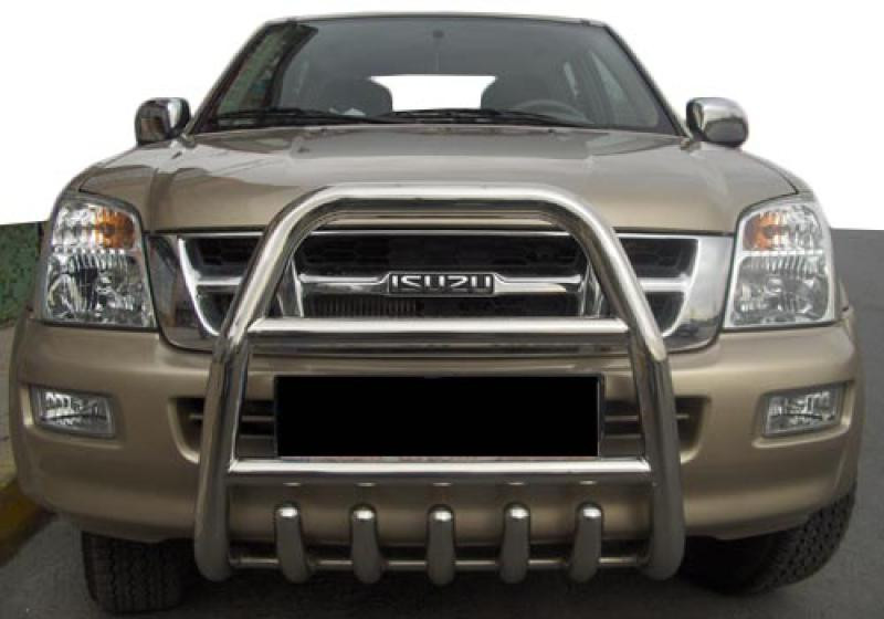 Купить Передняя защита QT007 (нерж.) для Isuzu D-Max 2011-2019 гг