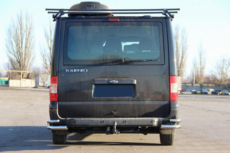 Купить Задняя защита AK002 (нерж.) для Ford Transit 2000-2014 гг