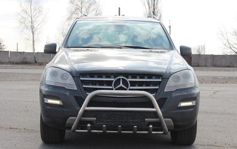 Купить Кенгурятник WT003 (нерж.) для Mercedes ML W164