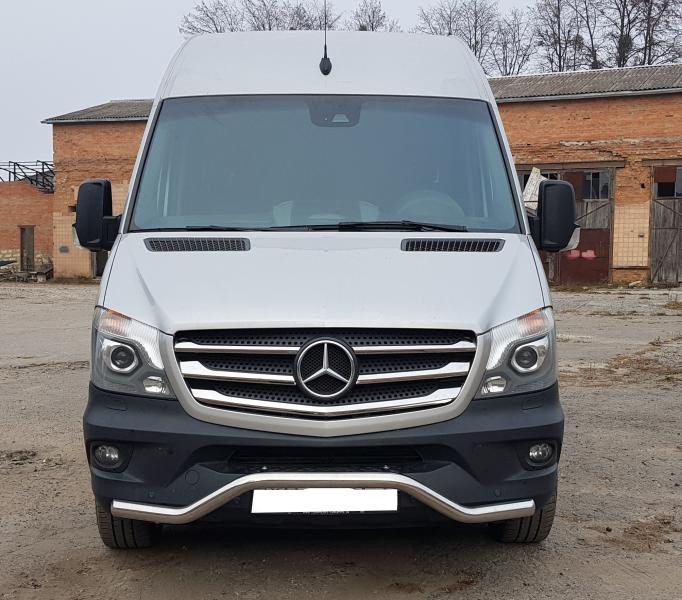 Купить Передняя нижняя дуга MBSP.07.F3-04.6 (нерж.) для Mercedes Sprinter W906 2006-2018 гг