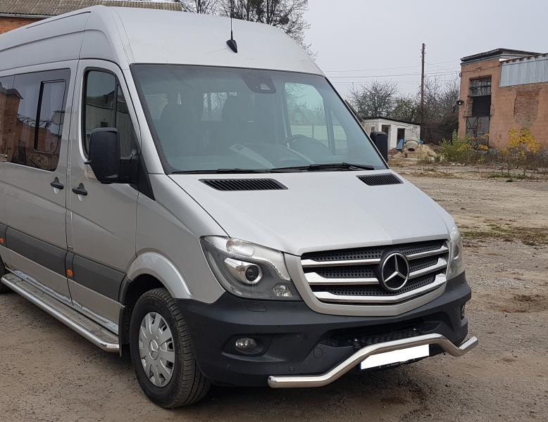 Купить Передняя нижняя дуга MBSP.07.F3-04.6 (нерж.) для Mercedes Sprinter W906 2006-2018 гг