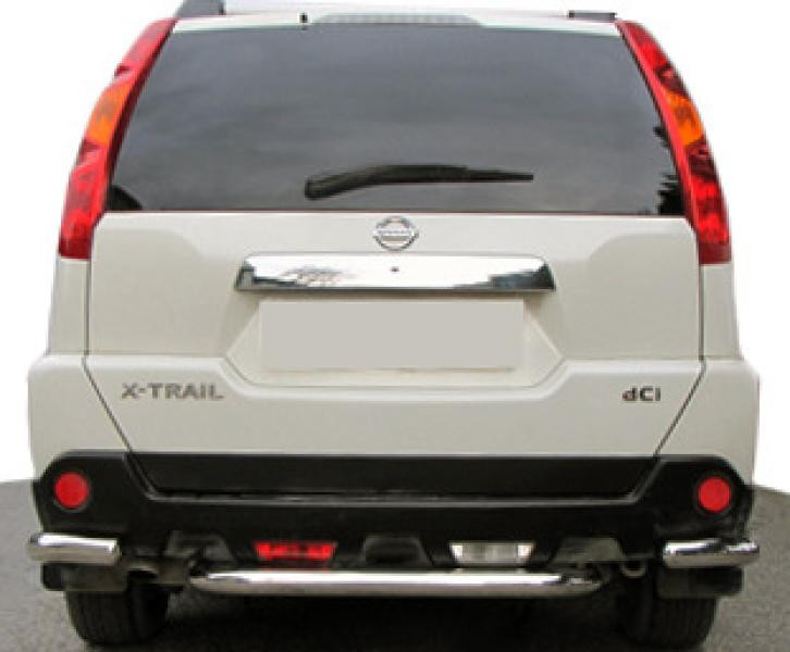 Купить Задние углы с центральной AK0073 (2 шт, нерж.) для Nissan X-trail T31 2007-2014 гг